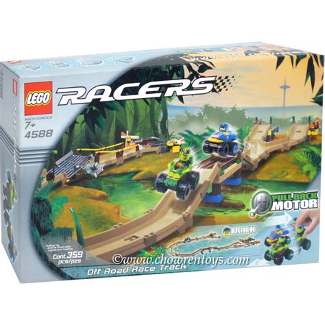 LEGO Racers Sets: 4588 Off-Road Race Track NEW *Rough Shape*