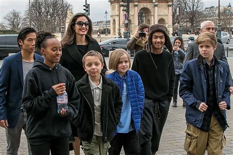 Así han cambiado los hijos de Brad Pitt y Angelina Jolie a través de ...