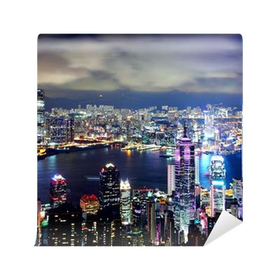 Wall Mural Hong Kong from Victoria peak - PIXERS.UK