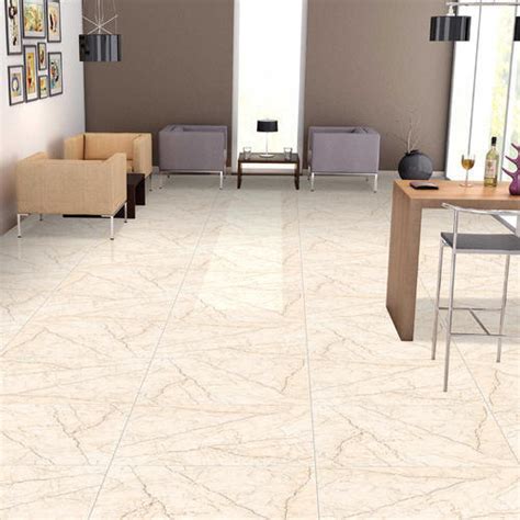 Rectangular Crack And Scratch Resistance Beautiful Plain White Ceramic Floor Tiles at Best Price ...