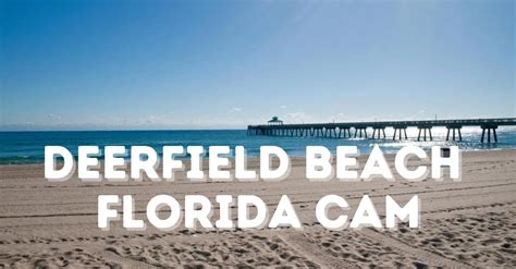 5 Deerfield Beach Cam Views on One Page - Surf, Pier, Traffic, Weather