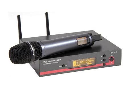 Sennheiser EW100 G3 SKM100 / E835 Handheld Kit Hire - The Cloud One Group