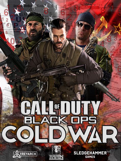 To celebrate the release I made a Black Ops Cold War custom poster ...