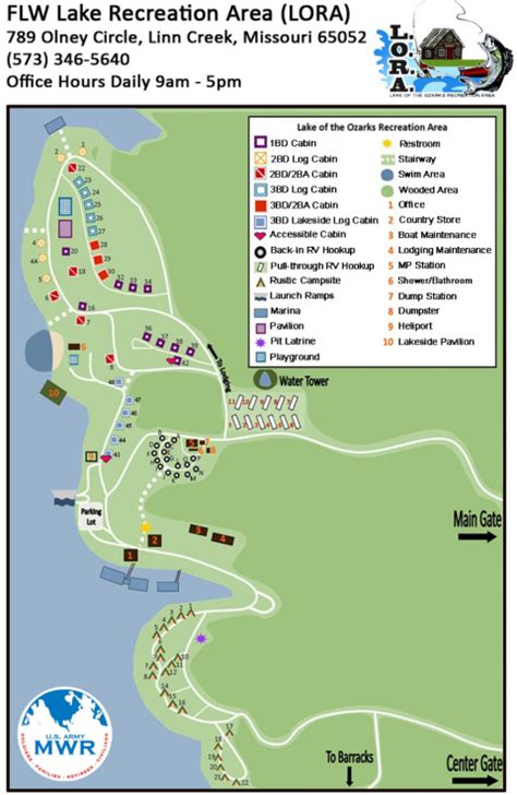 Lake Of The Ozarks Campground Map (Small) – Lance Family Travels