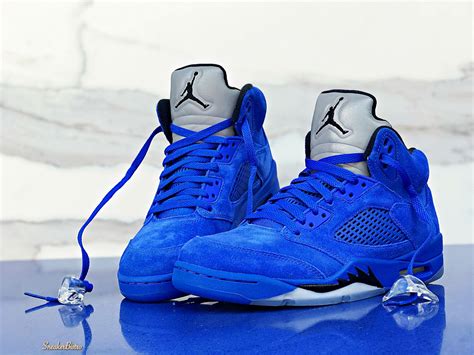 SNEAKER BISTRO - Streetwear Served w| Class: Air Jordan Retro 5 Blue Suede