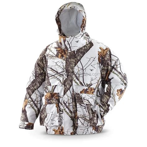 2016 White Camo Hunting Jacket With Battery Heated - Buy Camo Hunting Jacket,White Camo Jackets ...