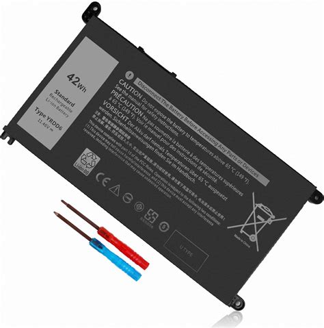 Amazon.com: 42Wh YRDD6 Replacement Laptop Battery for Dell Inspiron 15 ...