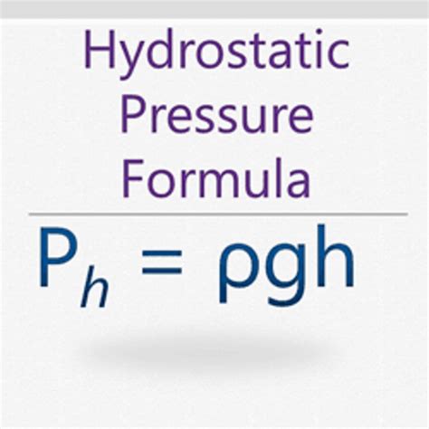 Hydrostatic Pressure Ocean