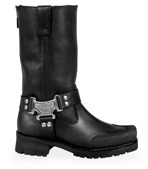 Milwaukee Drag Harness Mens Motorcycle Boots Black Leather 8 M - Walmart.com - Walmart.com