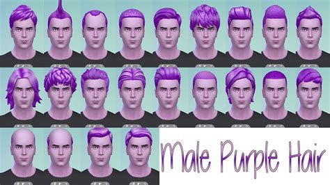 Sims 4 Medium Male Hair