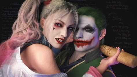 Joker And Harley Quinn Desktop Wallpaper