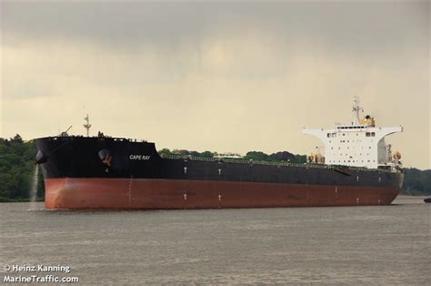 Vessel details for: CAPE RAY (Bulk Carrier) - IMO 9405071, MMSI ...