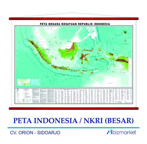 PETA INDONESIA / NKRI (Besar)