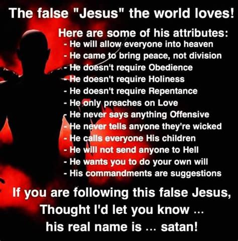 A bit of a reality check for those who claim to follow the Jesus Christ ...