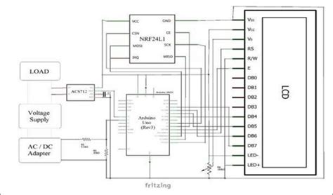 power meter circuit diagram - Wiring Diagram and Schematics