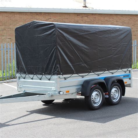 Custom Size Waterproof Tarpaulin 8x4/7x4 Pvc Open Trailer Cover Utility Cargo Trailer Cover ...