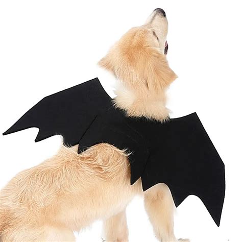 Dog Cloth Halloween Pet Bat Wings Dog Bat Costume Dog Party Cosplay Pet ...