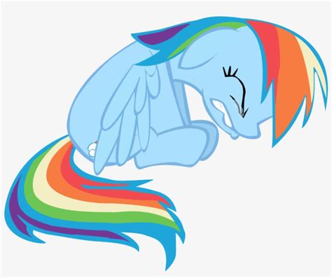 100kib, 902x713, Rainbow Dash Crying By Thelawn-d4gom9i - Mlp Rainbow ...