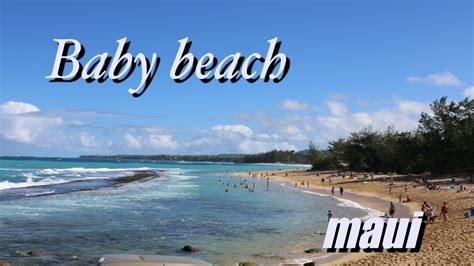 Baby beach / Maui north shore - YouTube