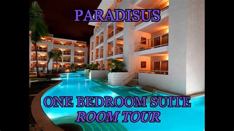 Paradisus Playa Del Carmen ONE BEDROOM SUITE ROOM WALK THROUGH - YouTube