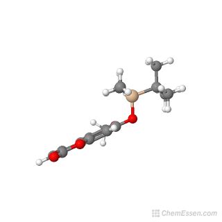 Scopoletin, TBDMS derivative Structure - C16H22O4Si - Over 100 million ...