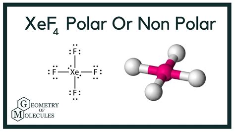 Is XeF4 Polar or Non-polar? (Xenon Tetrafluoride) - YouTube