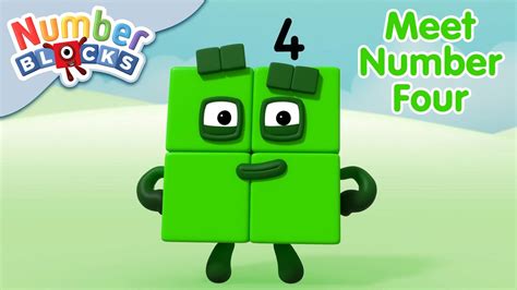 @Numberblocks - All About Number Four | Learn to Count - YouTube