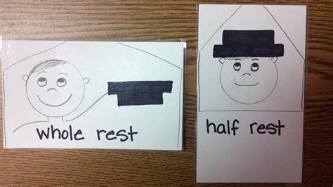 Music Class Ideas: Half Rest, Whole Rest