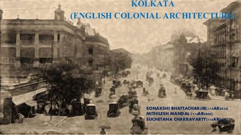 Kolkata architecture -british period