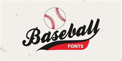 Top 15 Baseball Fonts for The Aspiring Logo Designer