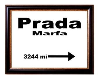 Prada marfa sign | Etsy