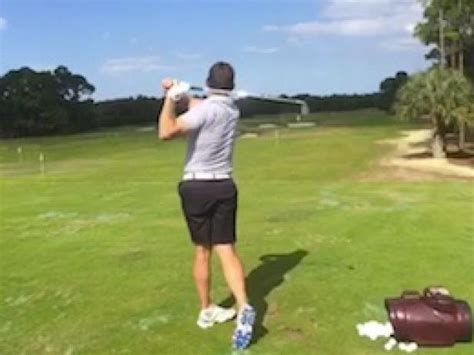 Lee Westwood shows off his cross-handed swing, explains why it's a good ...