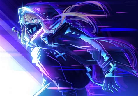 Anime Glow Art Wallpapers - Top Free Anime Glow Art Backgrounds ...