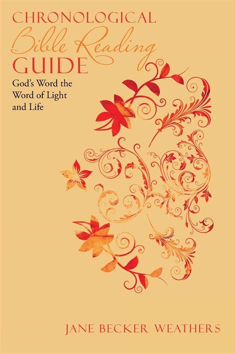 Chronological Bible Reading Guide: God's Word the Word of Light and ...