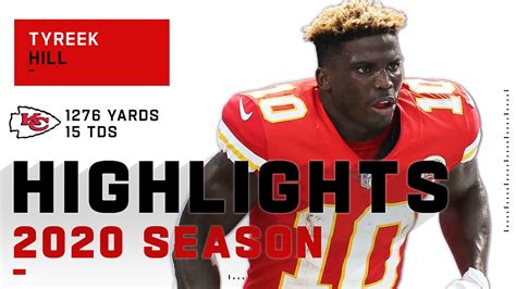 Tyreek Hill Full Season Highlights | NFL 2020 | American football video collection