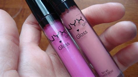 thismakeupgirl: NYX Round Lipglosses in Doll Pink and Mauve