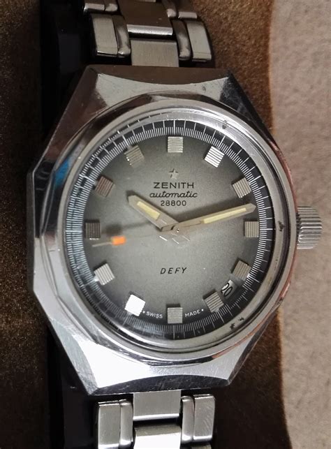 Zenith Defy DEFY AUTOMATIC GREY DIAL DATE GF MAN'S WATCH - FULL SET 2103 | Chrono Passion