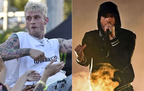 Machine Gun Kelly came up with Eminem diss track 'Rap Devil' while ...