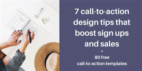 7 call-to-action design tips that boost sign ups and sales + 80 CTA ...