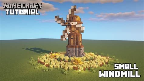 YouTube | Minecraft house tutorials, Minecraft farm, Small windmill