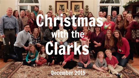 Clark Family Christmas | 2015 - YouTube