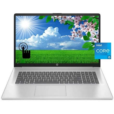 New HP 17 Laptop,17.3" HD Touchscreen Display, Intel Core i5 1335U(Beat i7-1255U) Processor ...