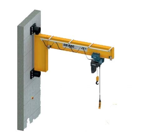 I Beam High Capacity Wall Mounted Jib Crane | Lifting Gear Direct Swing Jibs