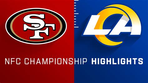 San Francisco 49ers vs. Los Angeles Rams highlights | NFC Championship