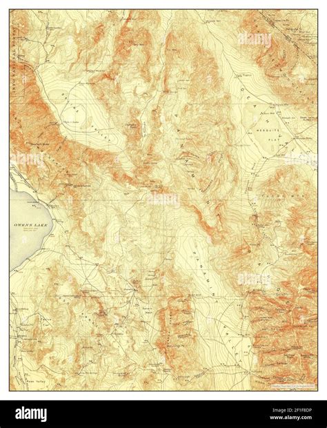 Ballarat, California, map 1913, 1:250000, United States of America by Timeless Maps, data U.S ...