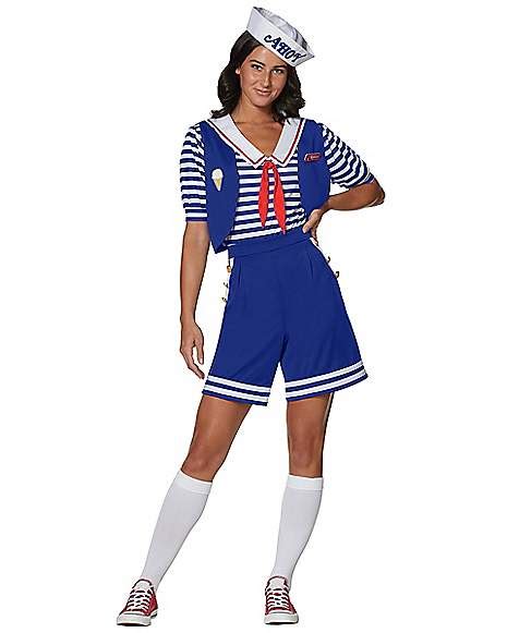 Adult Robin Scoops Ahoy Costume - Stranger Things - Spirithalloween.com