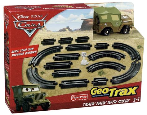 Fisher-Price Geotrax Cars Ground Track Pack with Sarge - Walmart.com