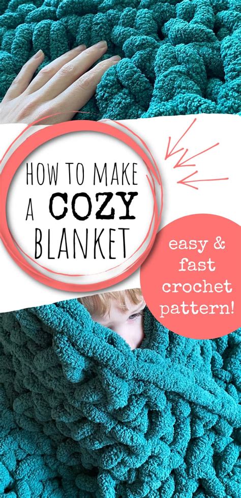 Free {Super Bulky} Crochet Throw Blanket Pattern | Marching North