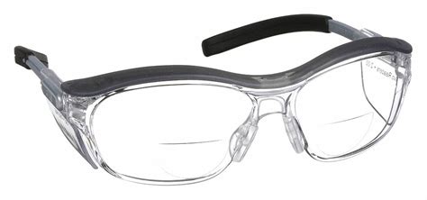 3M, Anti-Fog, No Foam Lining, Bifocal Safety Reading Glasses - 5PA82 ...