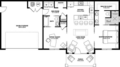 Ranch House Plans & Traditional Floor Plans